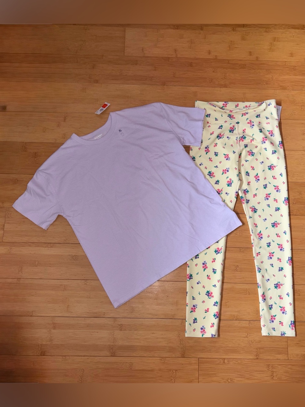 NWT Girl’s Size XL 14-16 Outfit - Oversized Tee Top & Actives Leggings Pants Set